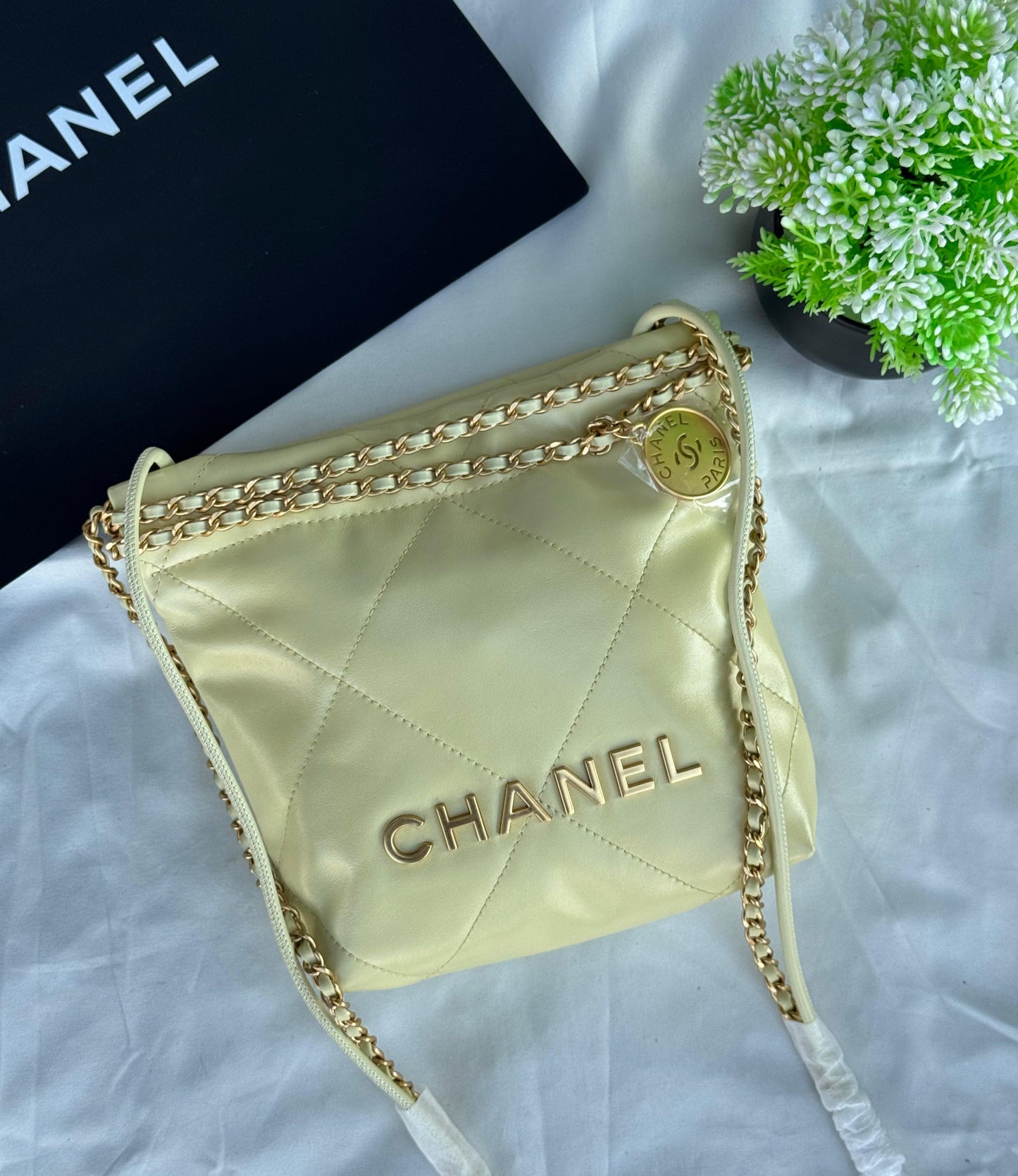 CHANEL 22 Small Handbag Super master Quality with box and dust bag Size 17 Cm