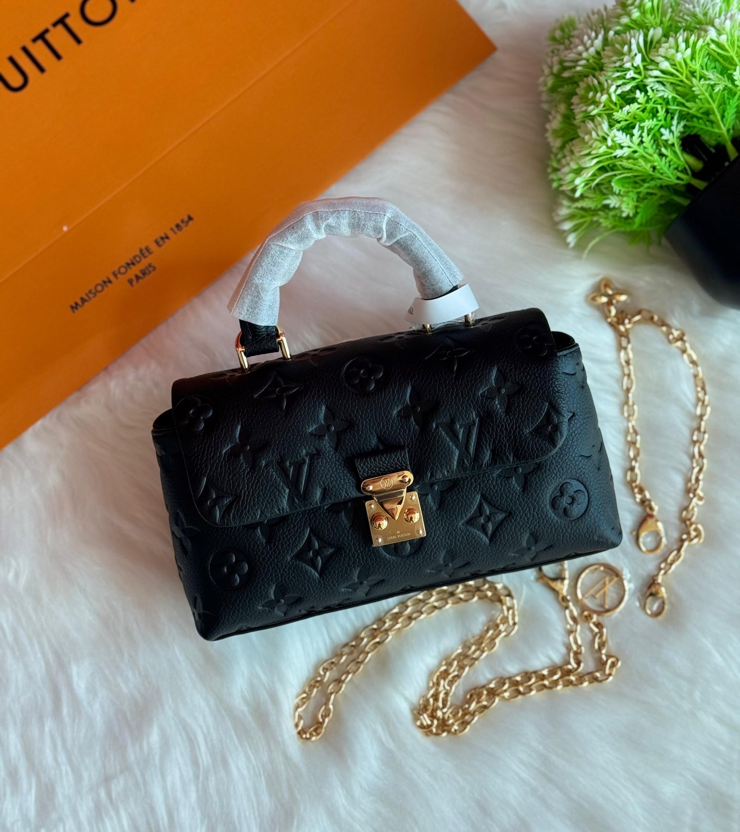 LV Nano Madeleine Super master Quality with box and dust bag Size 20 Cm