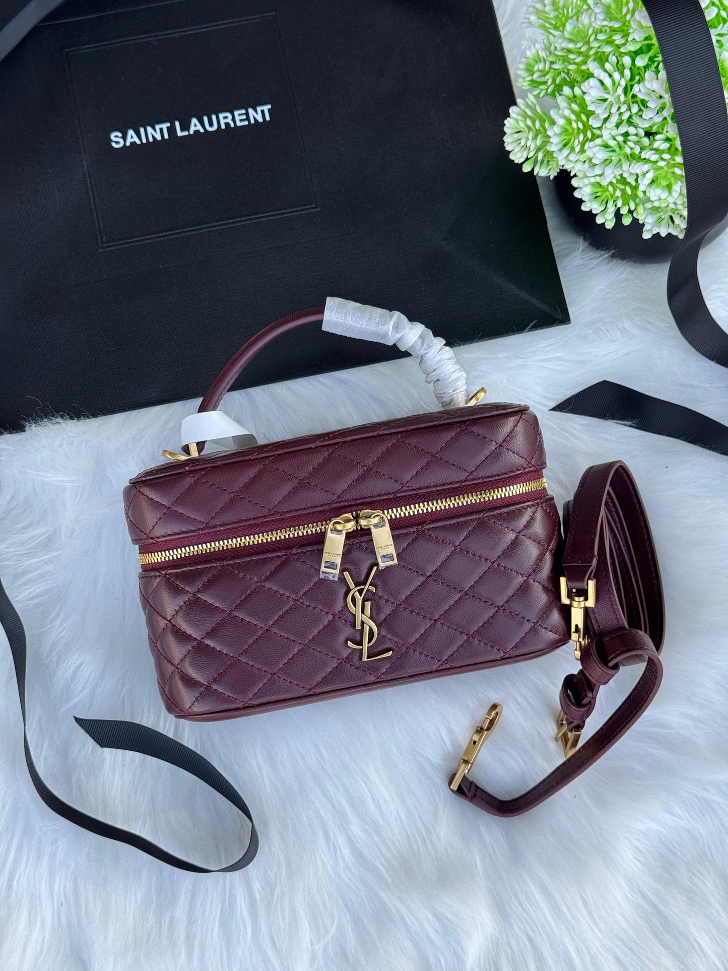 YSL Gaby Vanity Super master Quality with box and dust bag Size 18 Cm
