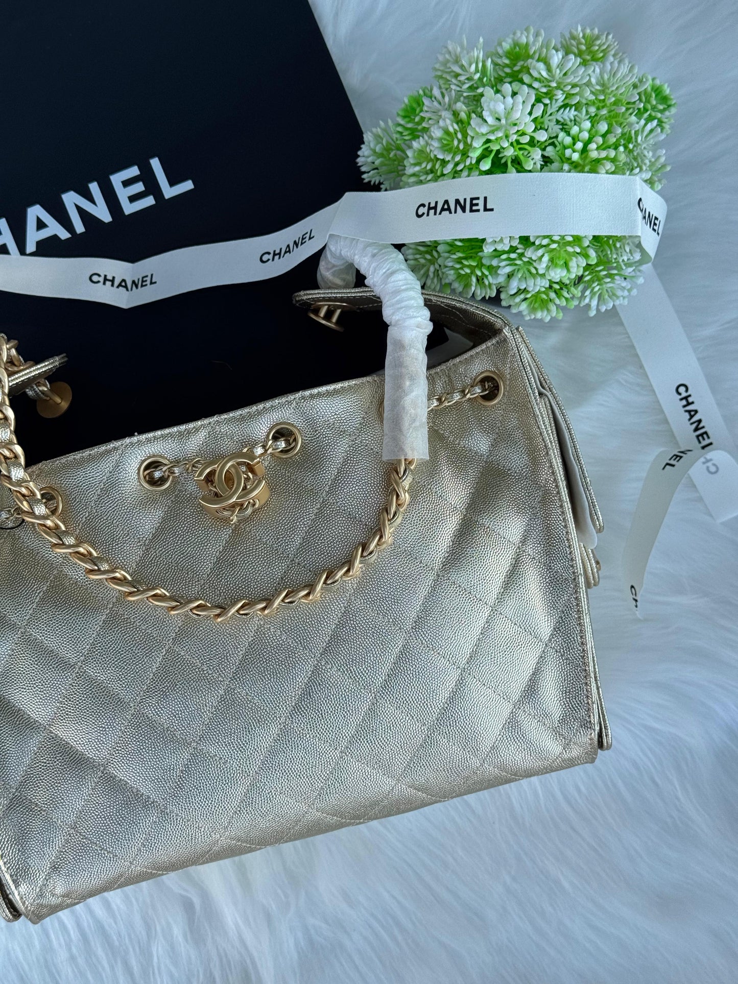 CHANEL Hobo mini Super master Quality with box and dust bag Size 25 Cm