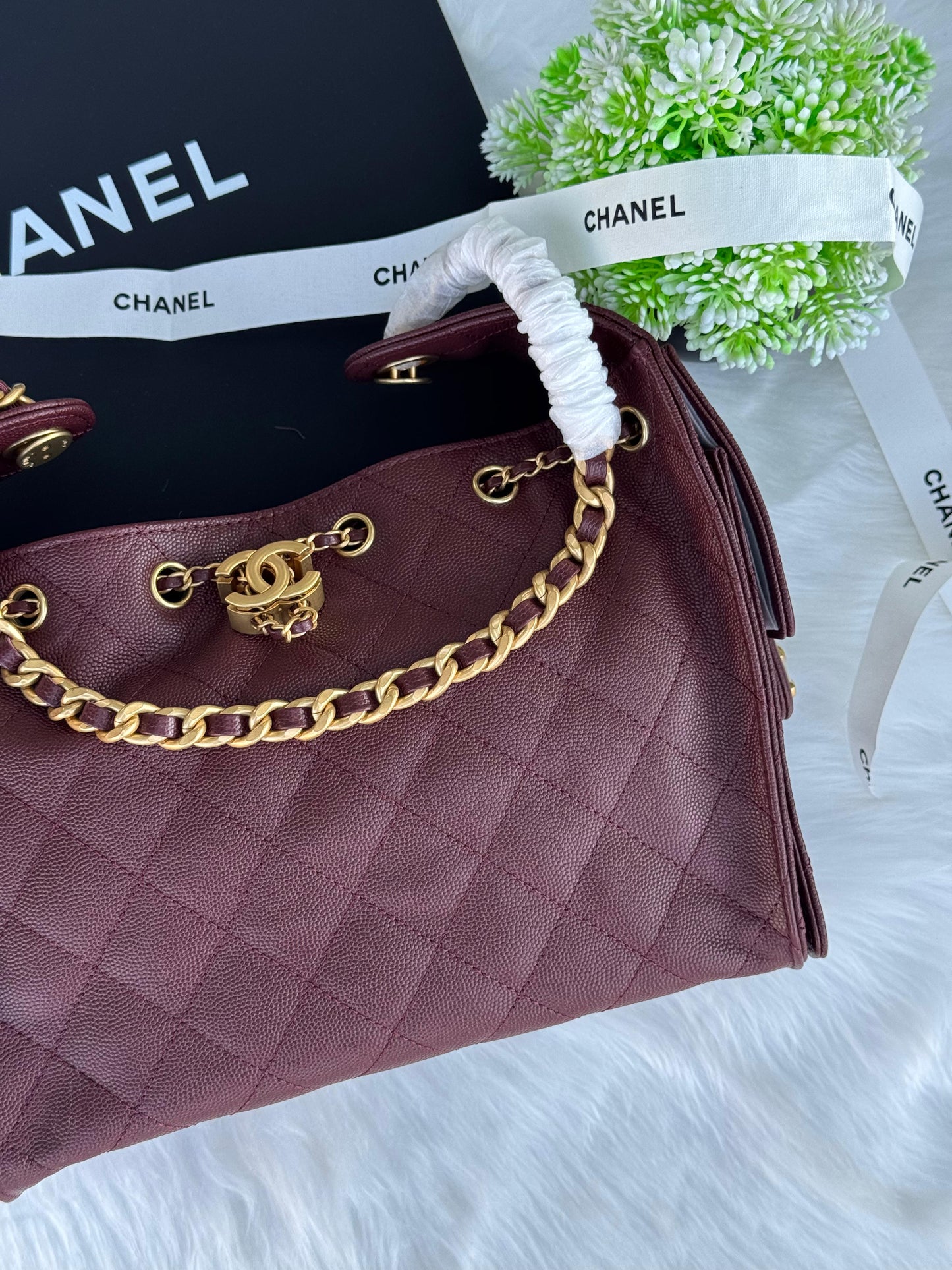 CHANEL Hobo mini Super master Quality with box and dust bag Size 25 Cm