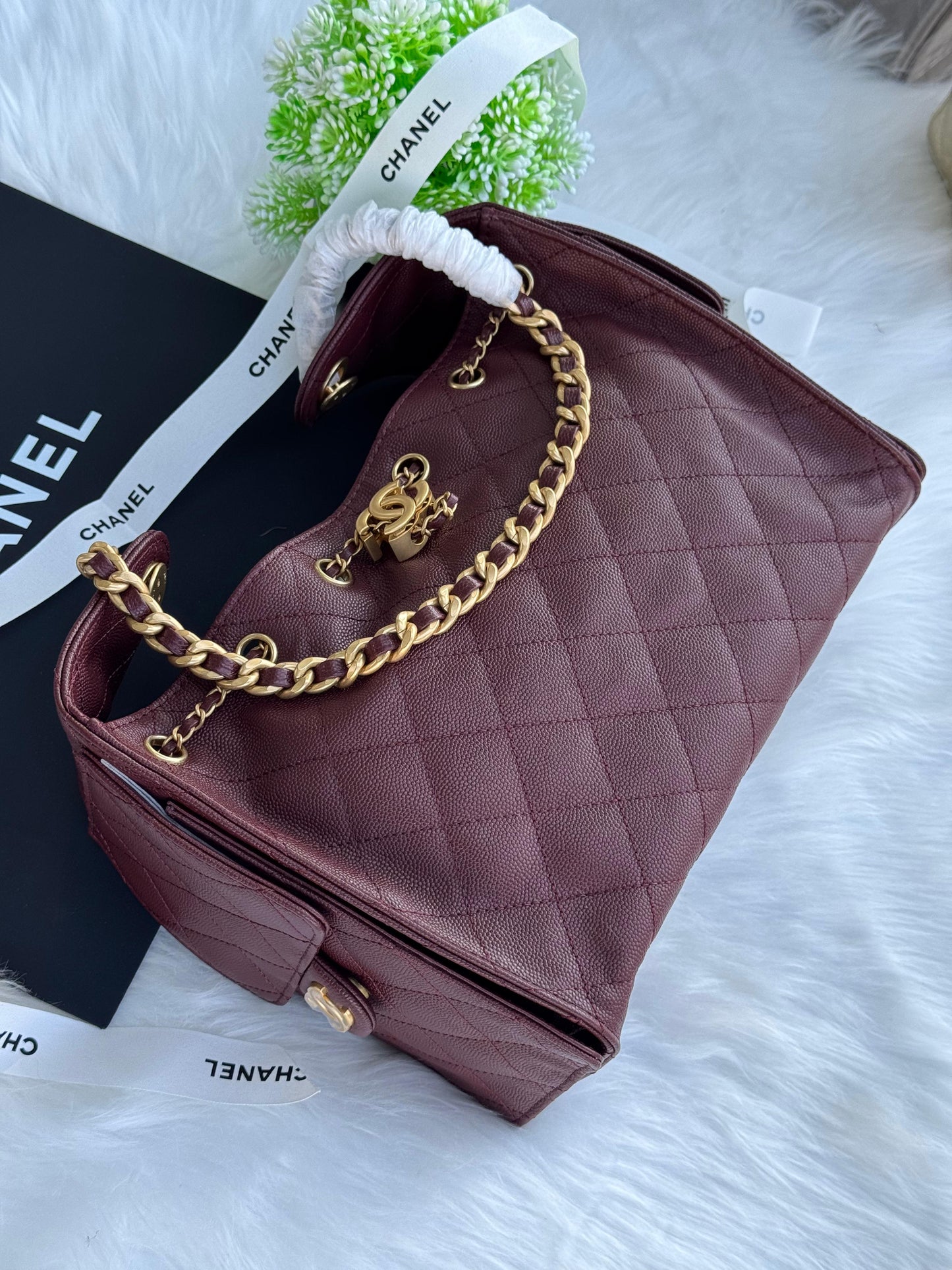 CHANEL Hobo mini Super master Quality with box and dust bag Size 25 Cm