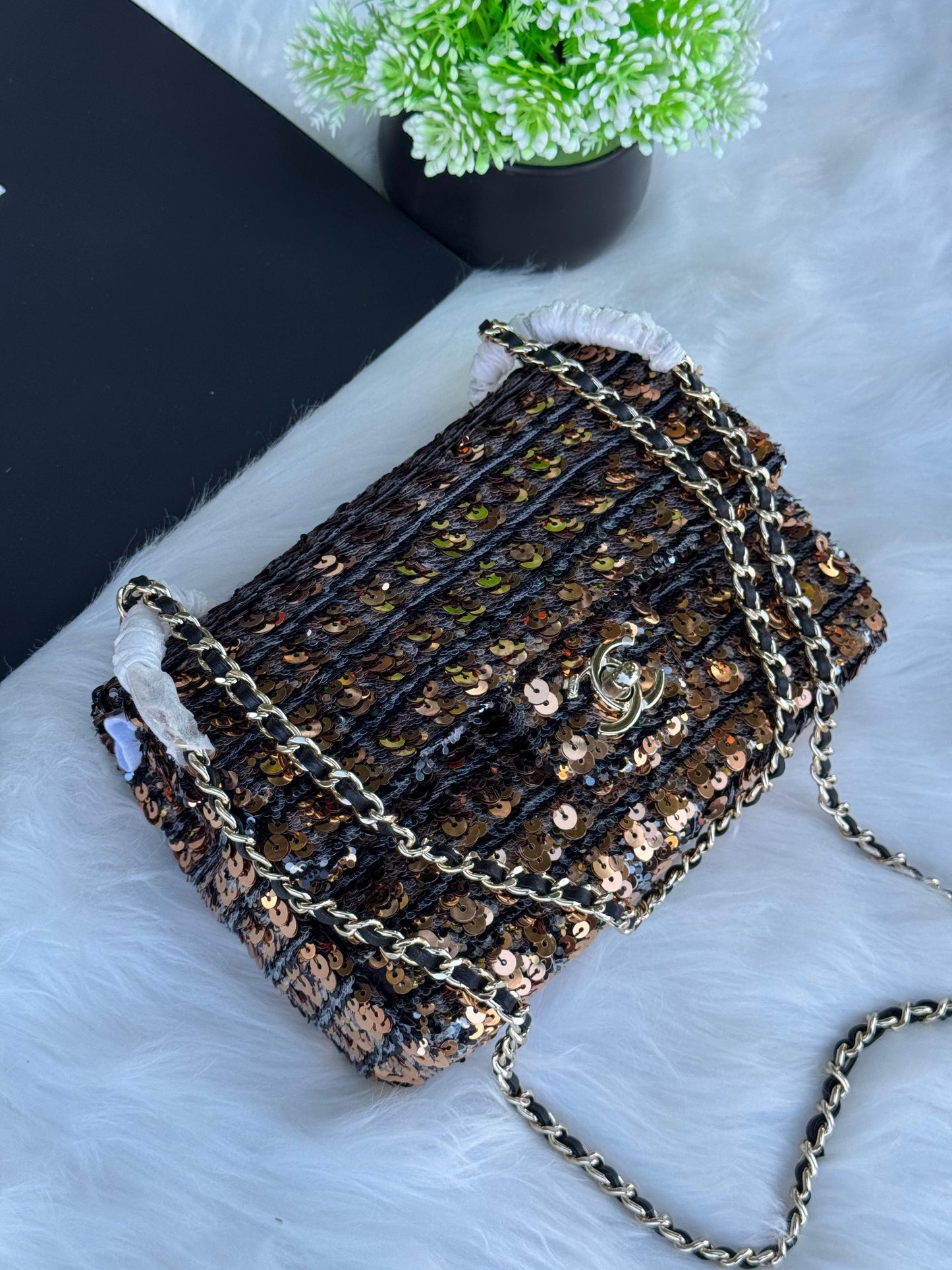 CHANEL Evening Bag Super master Quality with box and dust bag Size 20 Cm