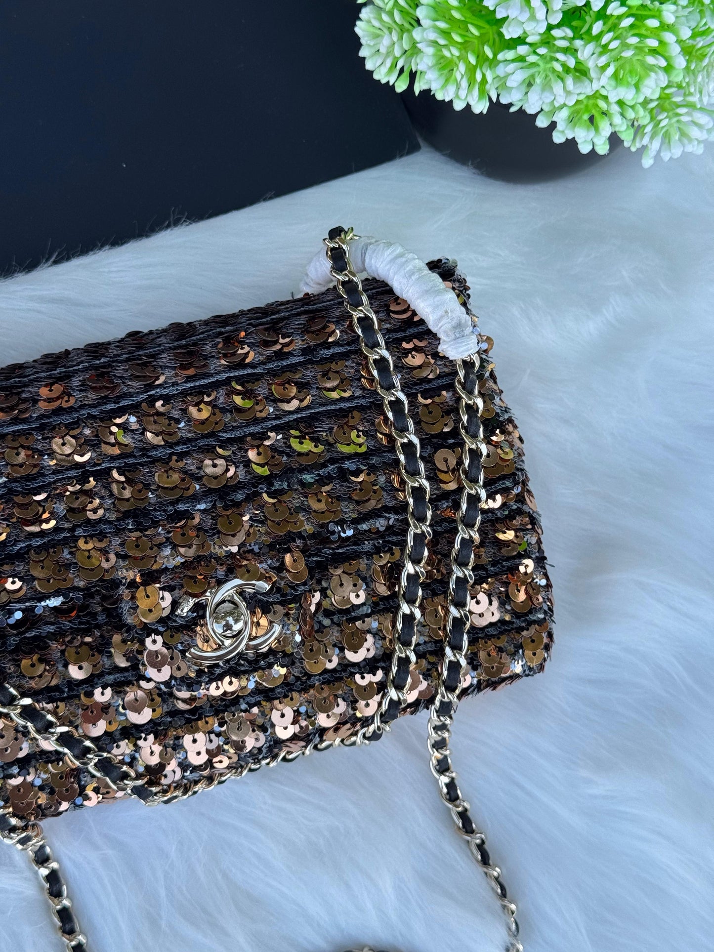 CHANEL Evening Bag Super master Quality with box and dust bag Size 20 Cm