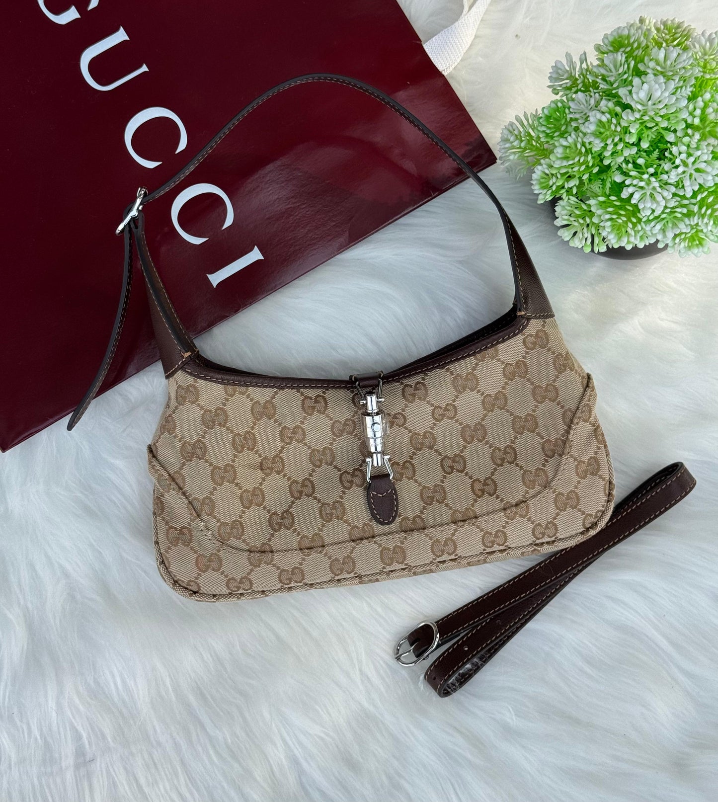 Gucci Jackie 1961 shoulder bag Super master Quality with box and dust bag Size 27 Cm