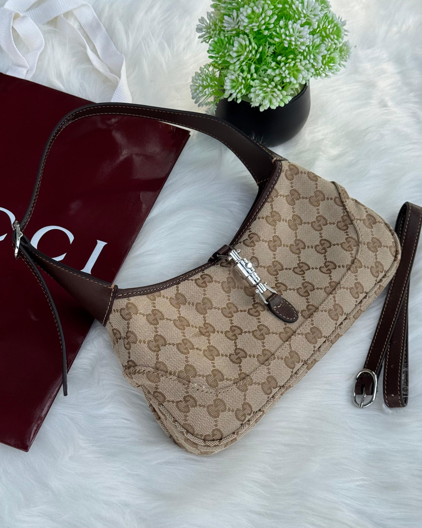 Gucci Jackie 1961 shoulder bag Super master Quality with box and dust bag Size 27 Cm