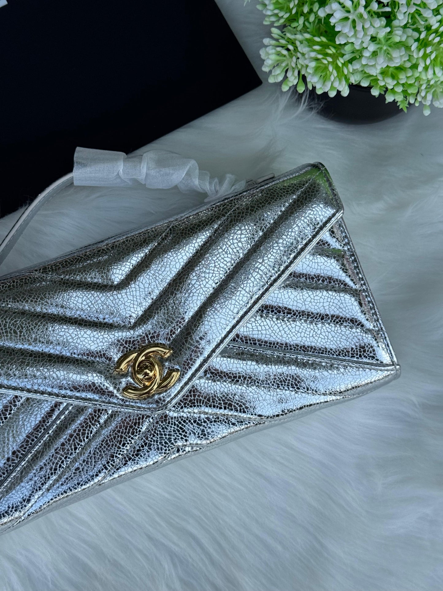 CHANEL Clutch bag Super master Quality with box and dust bag Size 25 cm