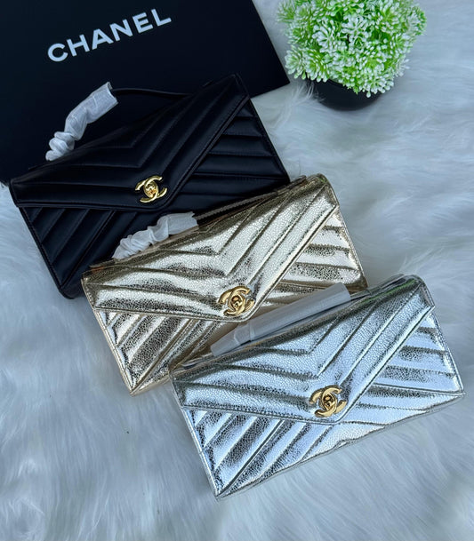 CHANEL Clutch bag Super master Quality with box and dust bag Size 25 cm