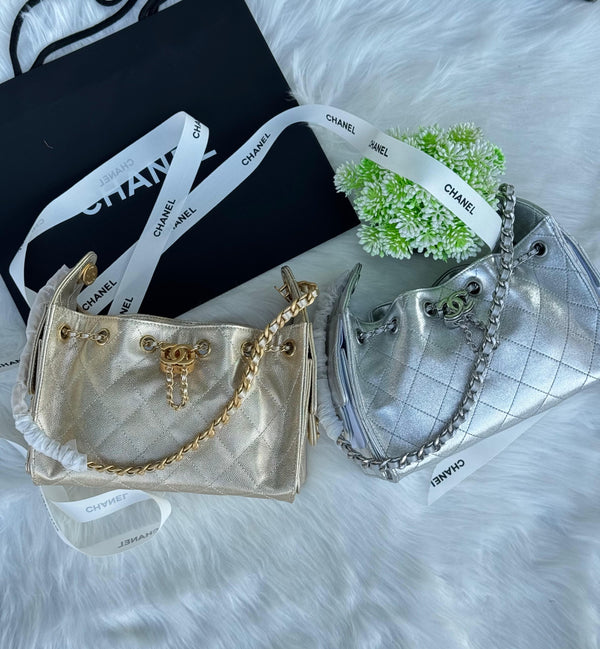 CHANEL Hobo mini Super master Quality with box and dust bag Size 22 cm