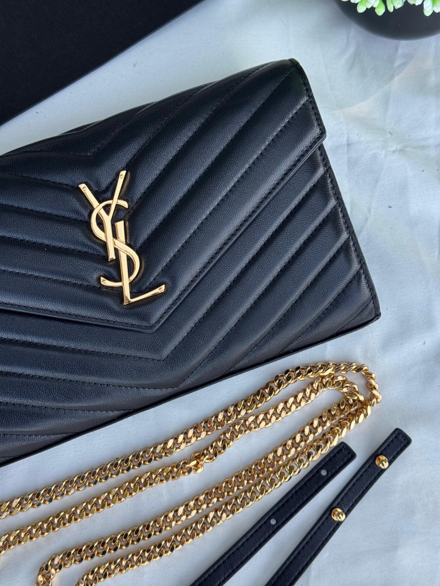 YSL shoulder bag Super master Quality with box and dust bag Size 22 cm