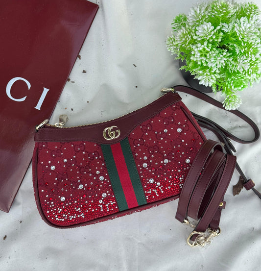 GUCCI Ophidia Crystals shoulder bag Super master Quality with box and dust bag Size 23 cm
