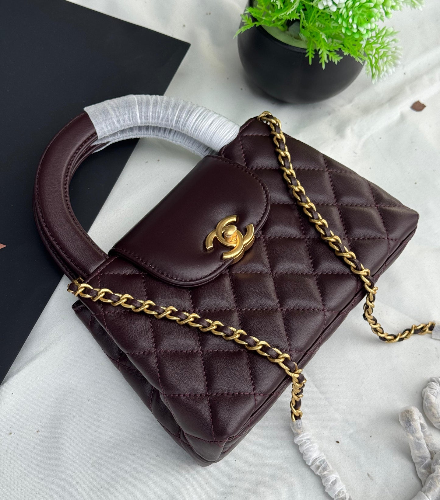 CHANEL Kelly Lambskin Super master Quality with box and dust bag Size 19 Cm