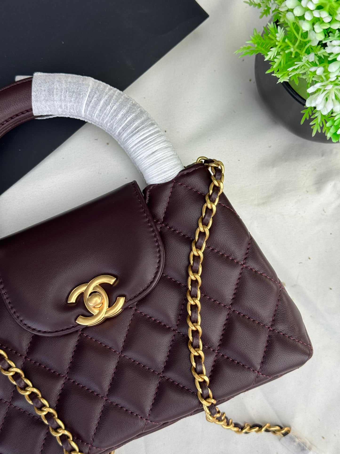 CHANEL Kelly Lambskin Super master Quality with box and dust bag Size 19 Cm