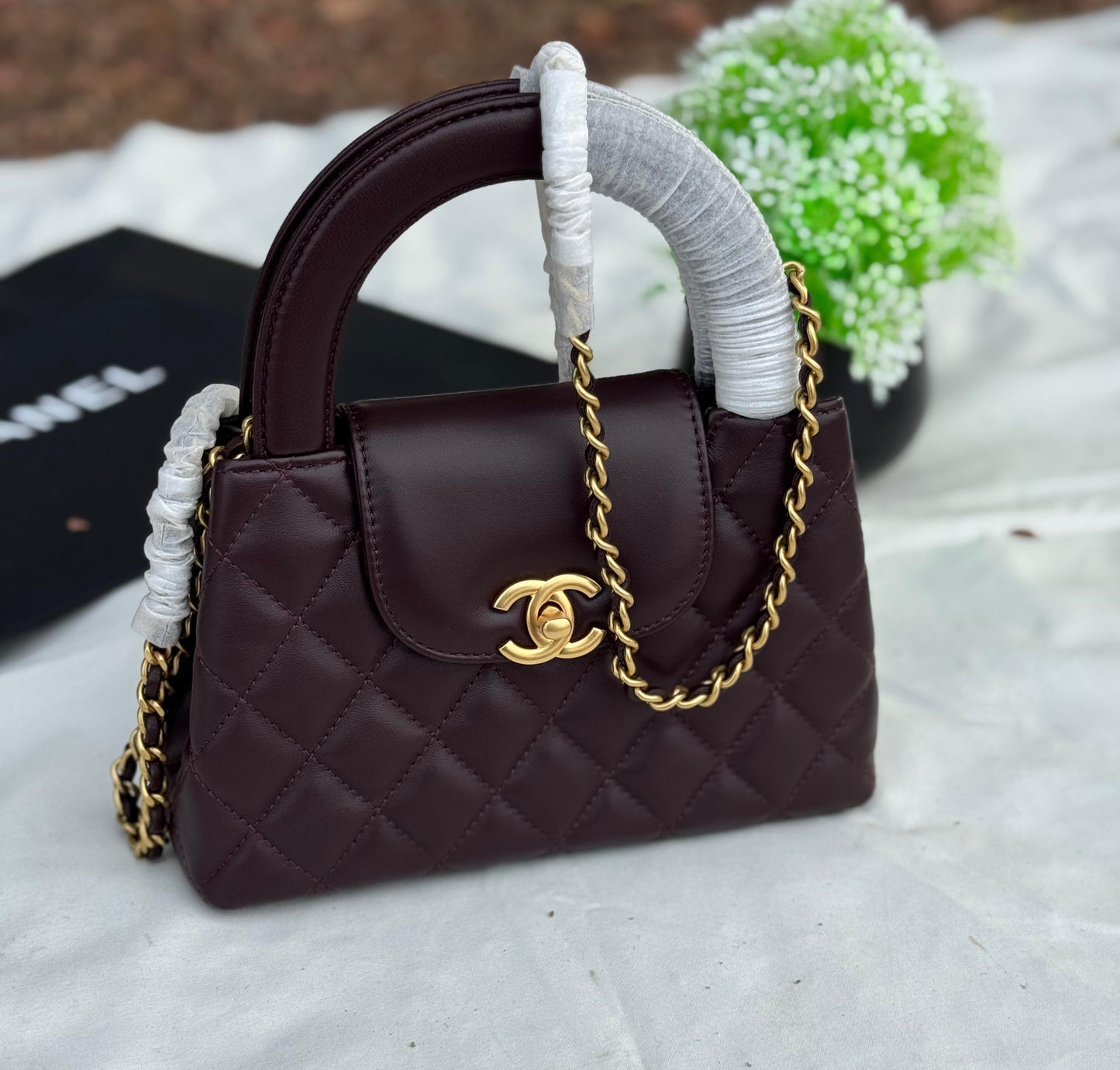 CHANEL Kelly Lambskin Super master Quality with box and dust bag Size 19 Cm