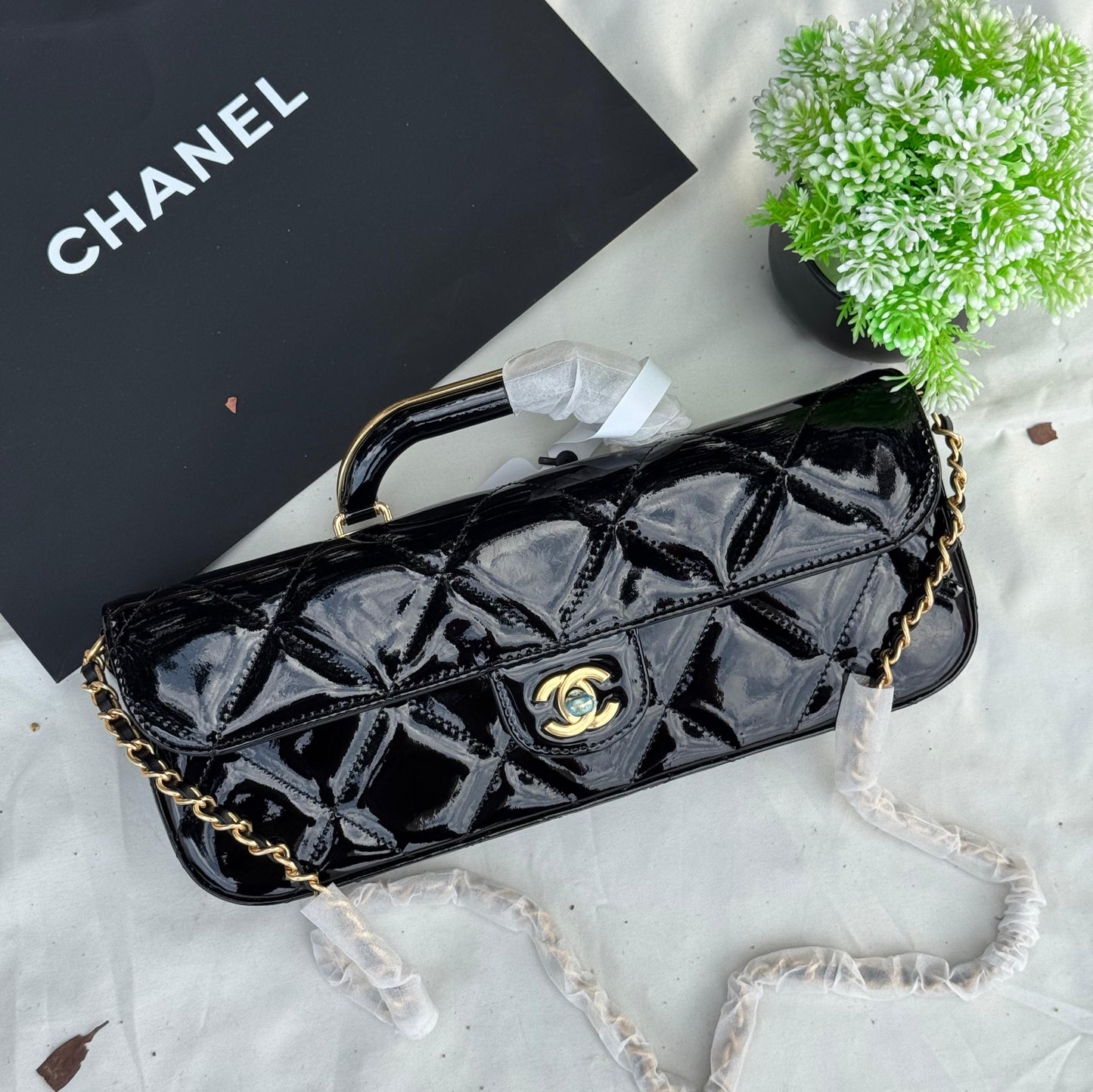 CHANEL large Flap With Handle Super master Quality with box and dust bag Size 30 Cm