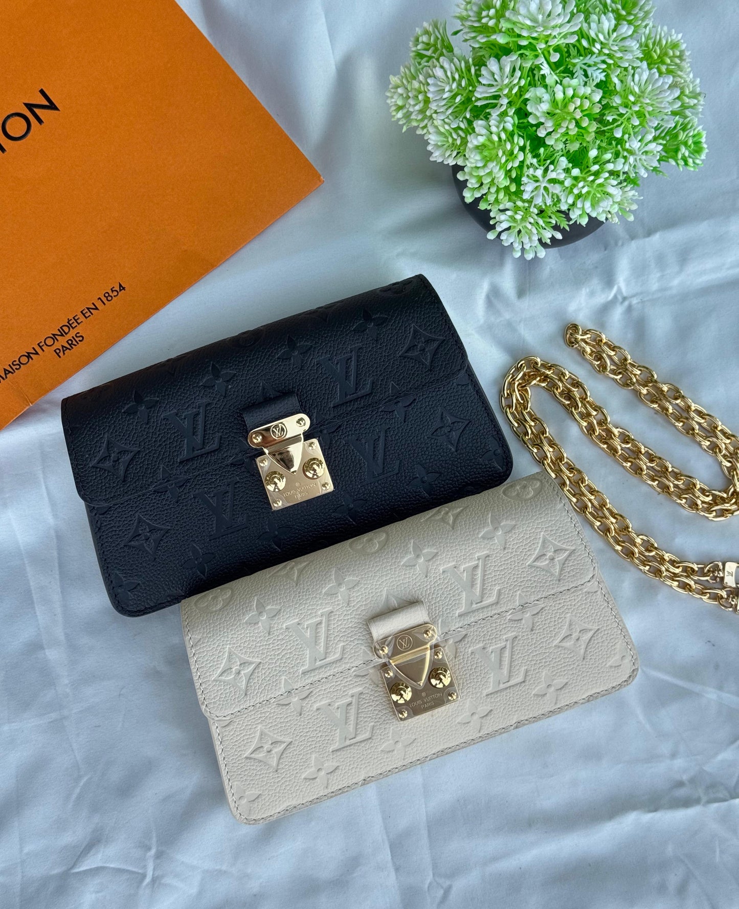 LV Wallet On Chain Métis Super master Quality with box and dust bag Size 19 Cm