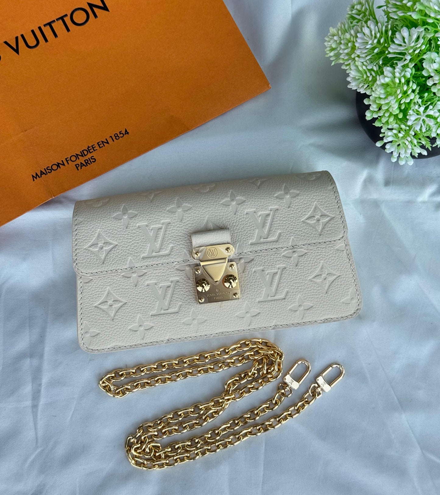LV Wallet On Chain Métis Super master Quality with box and dust bag Size 19 Cm