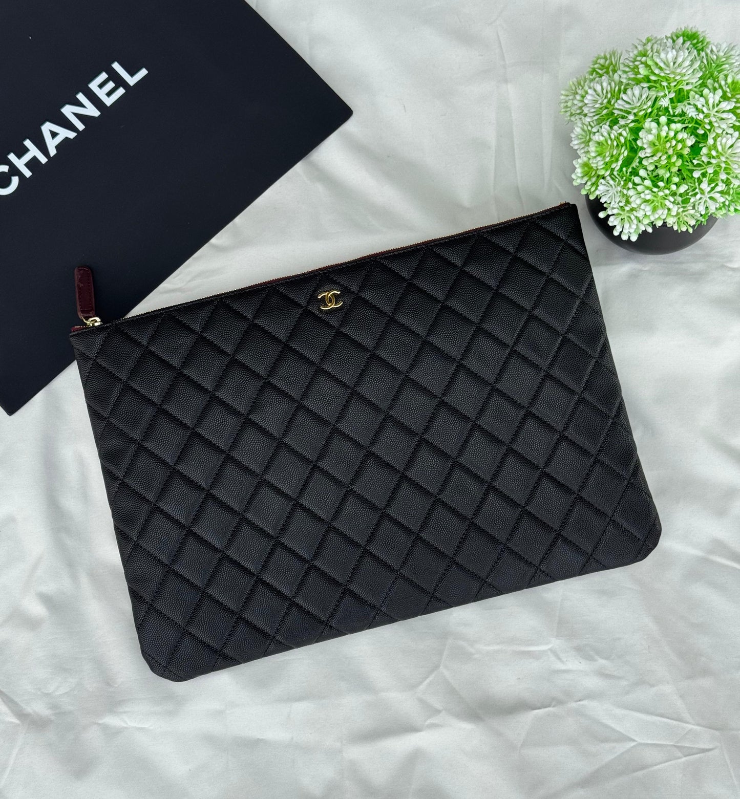 CHANEL Pouch Super master Quality with box and dust bag
