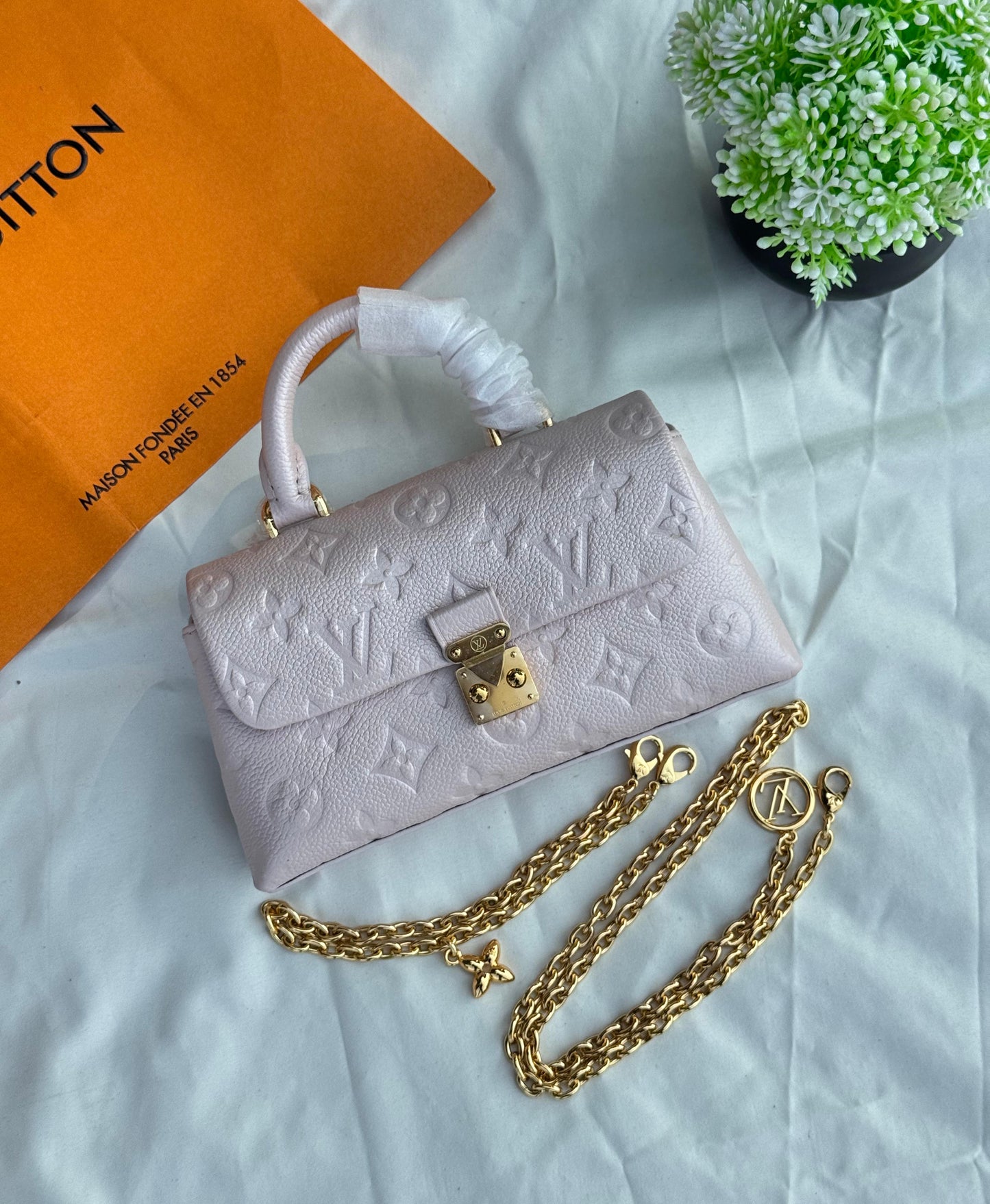 LV Nano Madeleine Super master Quality with box and dust bag Size 20 Cm