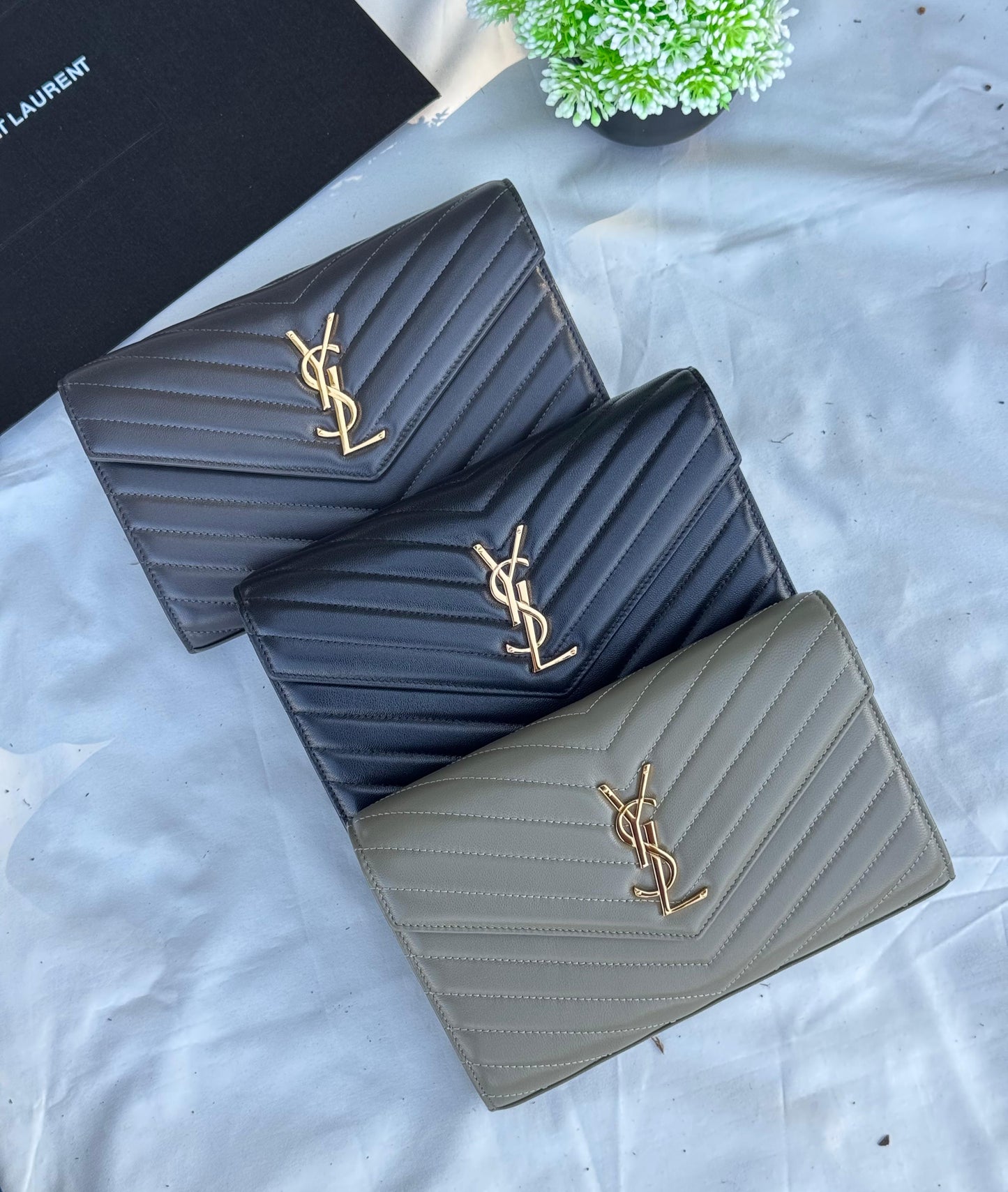 YSL shoulder bag Super master Quality with box and dust bag Size 22 cm