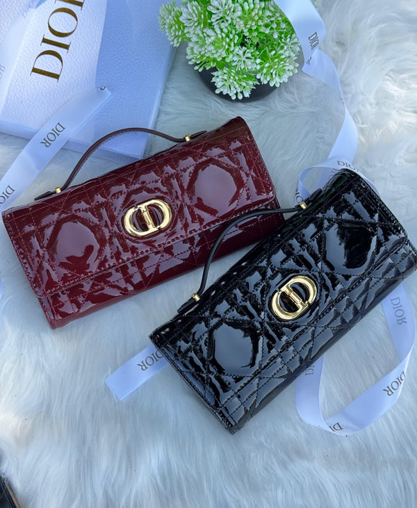 DIOR Miss Caro Top Handle Pouch Super master Quality with box and dust bag Size 24 Cm